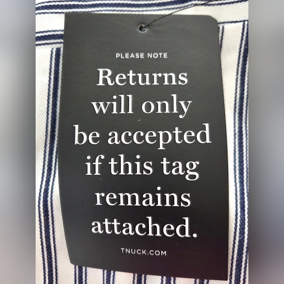 NEW TUCKERNUCK FRENCH BLUE  STRIPE SLOANE DRESS. - Picture 7 of 8